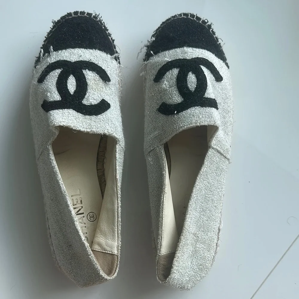 100% Authentic Chanel Women's Espadrilles - Picture 1 of 8